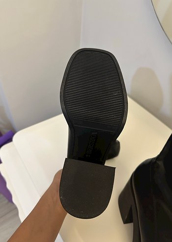 36 Beden Bershka Platform Topuklu Bot