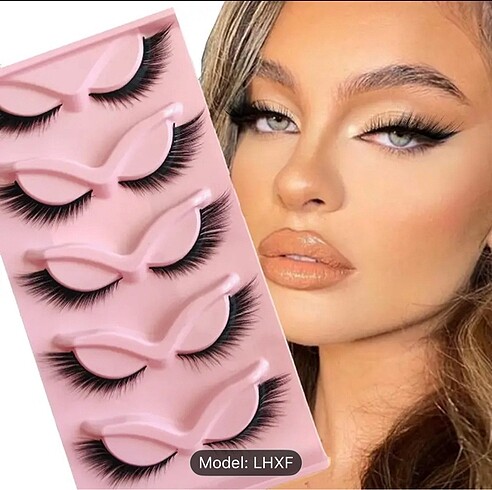 Sheinside Cat eyes Temu takma kirpik