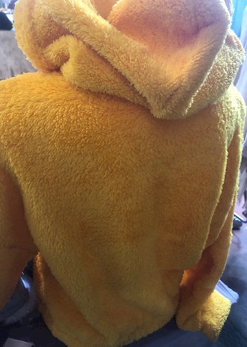 s Beden Kapüşonlu peluş Sweatshirt
