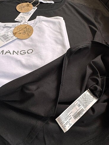 Mango Mango tshirt beyaz