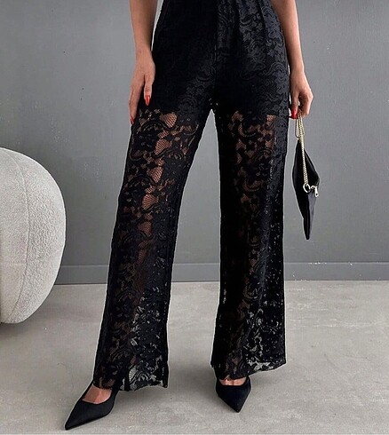 Zara transparan pantolon