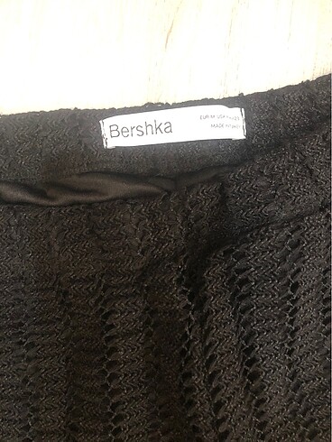 s Beden siyah Renk Bershka şort örme