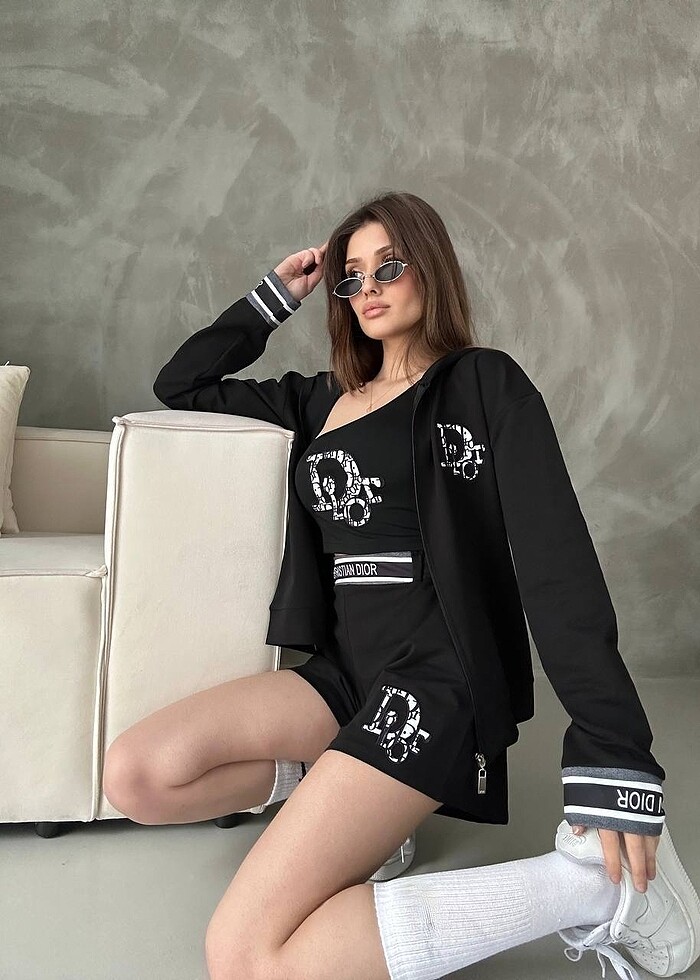 Chiristian Dior takım 3lü - Görsel 3