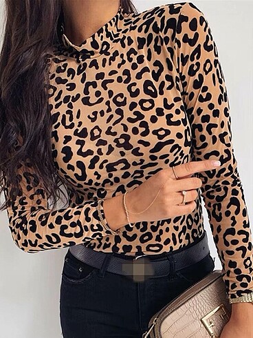 Diğer Leopar bluz