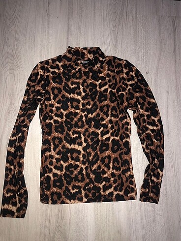 Diğer Uzunkollu tshirt leopar