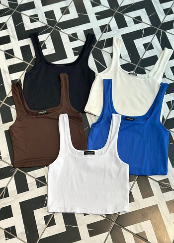 Siyah Mini Atlet Spor Üstü - Görsel 3