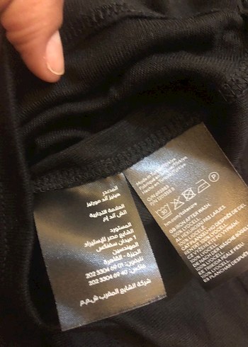 H&M H&M Uzun Kollu Denim Tişört