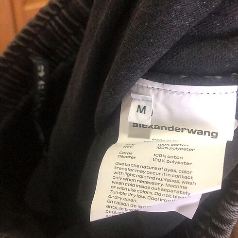 m Beden ALEXANDER WANG HİÇ KULLANILMADI