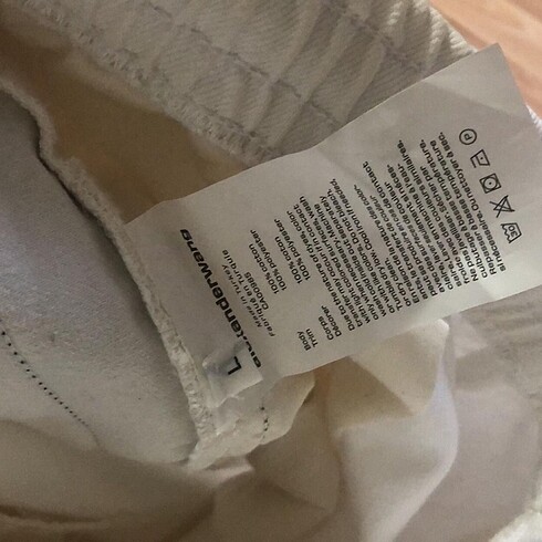 l Beden ALEXANDER WANG HİÇ KULLANILMADI