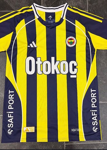 Sarı-Lacivert Erkek Kısa Kollu Fenerbahçe Forması
