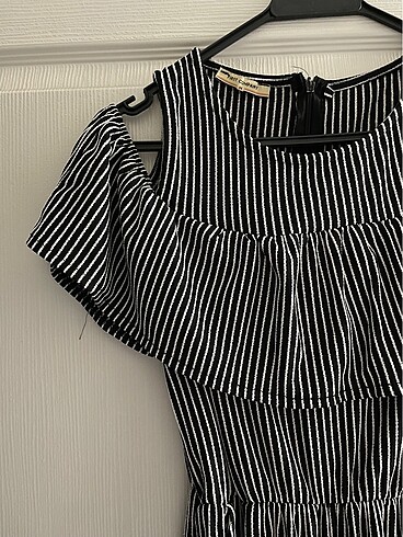 Çizgili tulum - Görsel 2