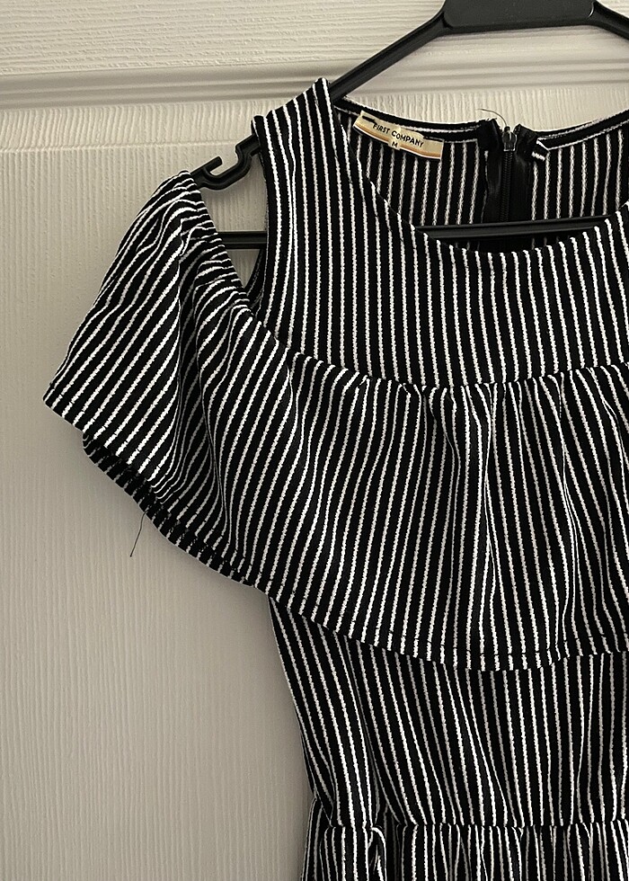 Çizgili tulum - Görsel 2