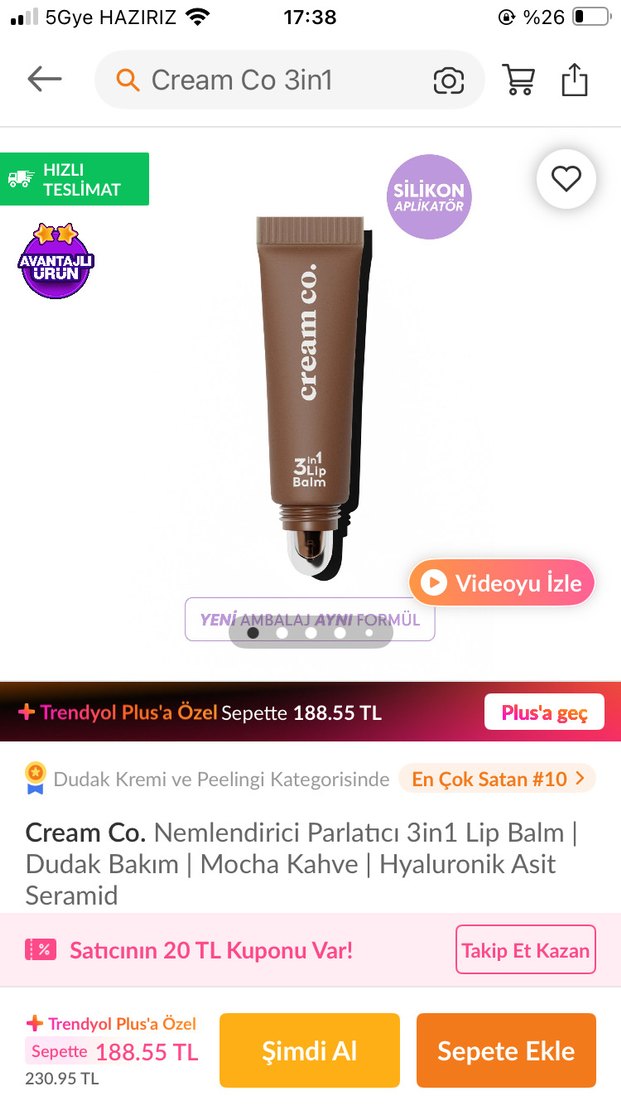 Cream co lip balm - Görsel 4