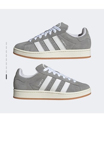 37,5 Beden Gri Adidas Campus Kadın Spor Ayakkabı