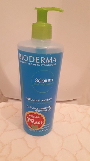 #Bioderma yüz yıkama jeli 
