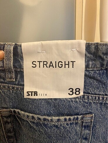 38 Beden mavi Renk Stradivarius kot