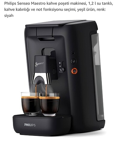 PHILIPS SENSEO PETLİ KAHVE MAKİNASI Philips Senseo Maestro kahve
