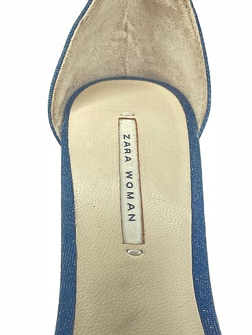36 Beden lacivert Renk Zara Sandalet %70 İndirimli.