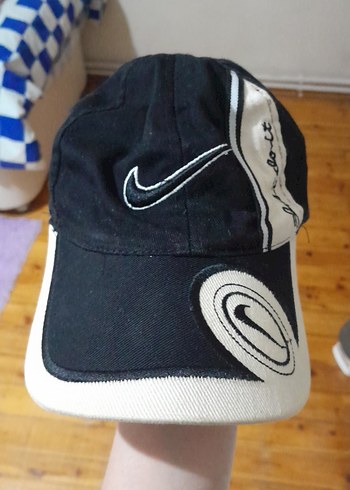 Nike Erkek Siyah Beyaz Sapka