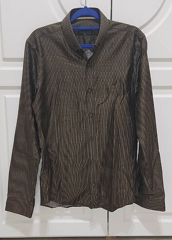 SARAR INTERVIEW Goias B Uzun Kol Sherman Slim S 0 Pamuk Gömlek - Görsel 5