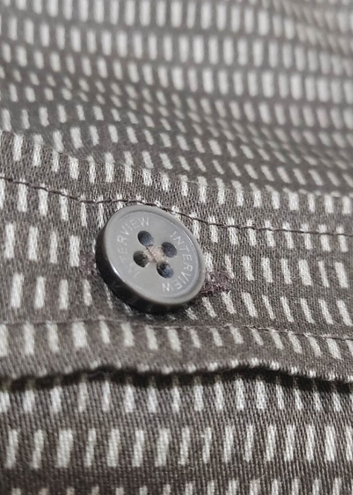 SARAR INTERVIEW Goias B Uzun Kol Sherman Slim S 0 Pamuk Gömlek - Görsel 4