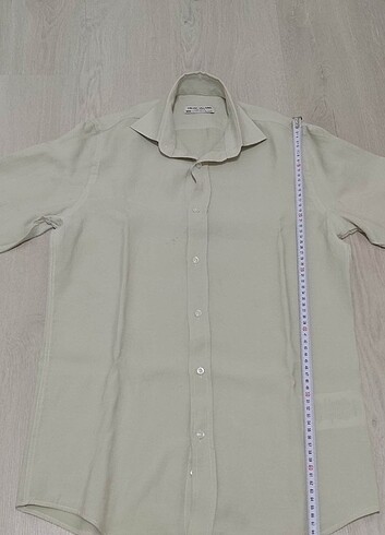 Velvet Villains Erkek Açık Yeşil XS Pamuklu Erkek Uzun Kollu Göm - Görsel 4