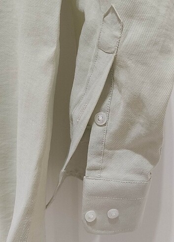 Velvet Villains Erkek Açık Yeşil XS Pamuklu Erkek Uzun Kollu Göm - Görsel 7