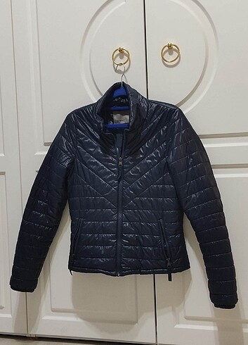 Vero Moda Kadın Şişme Kapitoneli S Ceket Mont Yün - Görsel 4