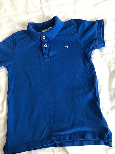 H&M marka L.O.G.G polo yaka 4-6 yas tshirt- lakos - Görsel 2