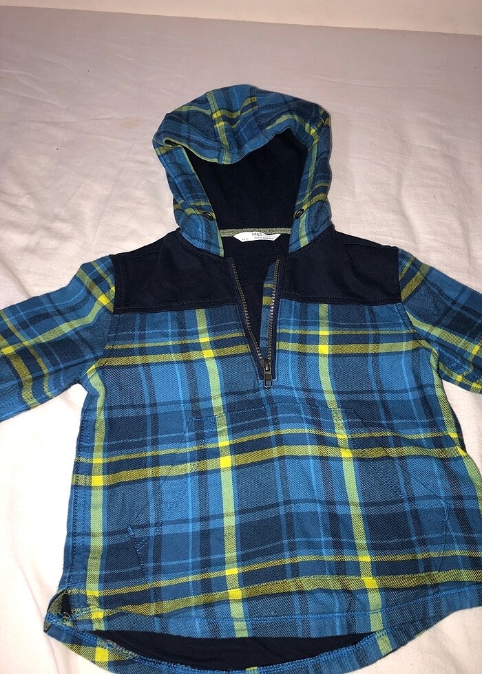 M&S marka kapüşonlu kazak-sweat - Görsel 4