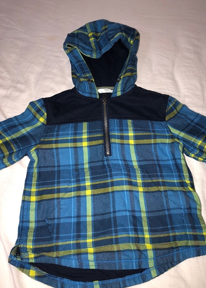 M&S marka kapüşonlu kazak-sweat - Görsel 3