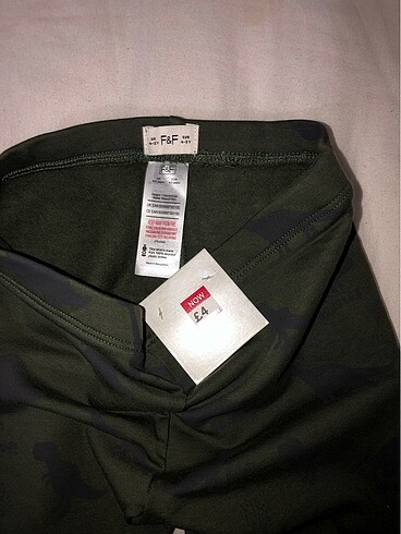 F&F marka 2 li etiketli 4-5 yaş tayt - Görsel 6