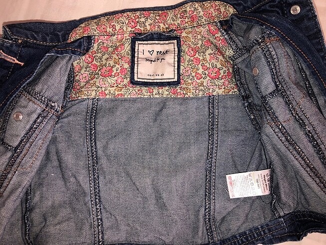 I love Next 12-18  ay kot ceket,etek Takım - Görsel 9