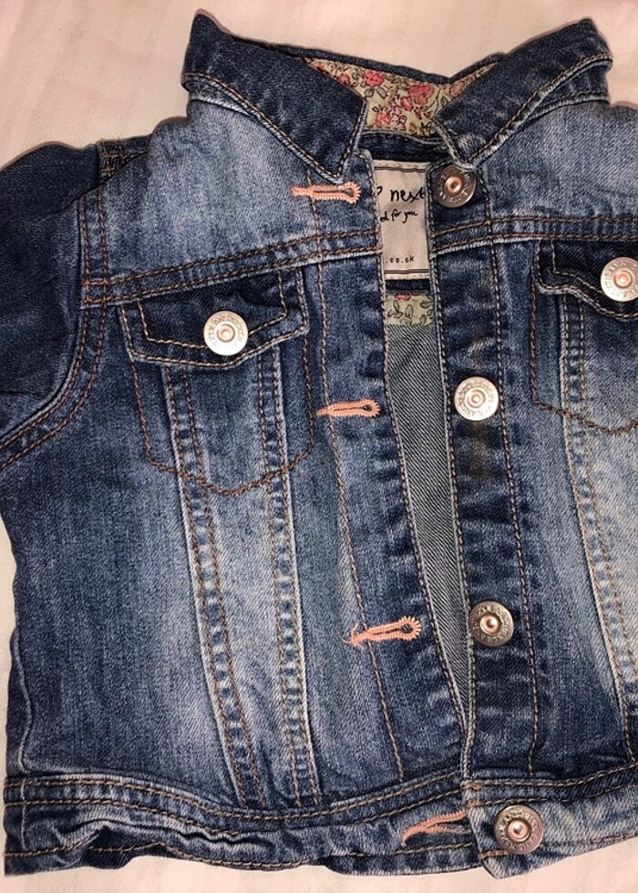 I love Next 12-18  ay kot ceket,etek Takım - Görsel 5