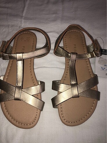 Primark 33-34 numara yeni etiketli sandalet - Görsel 5