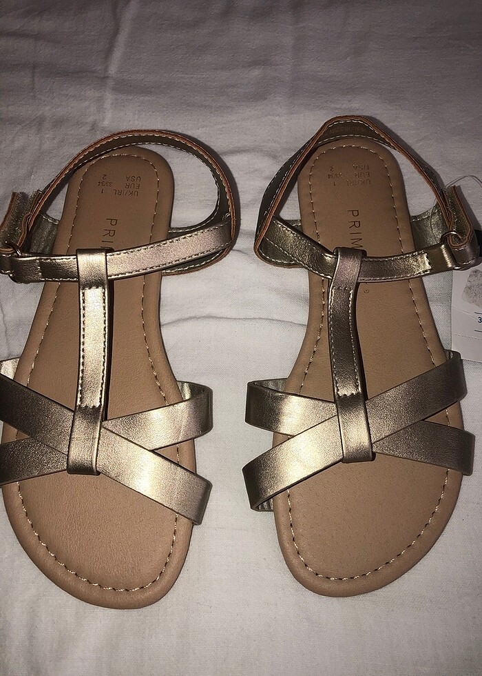 Primark 33-34 numara yeni etiketli sandalet - Görsel 5