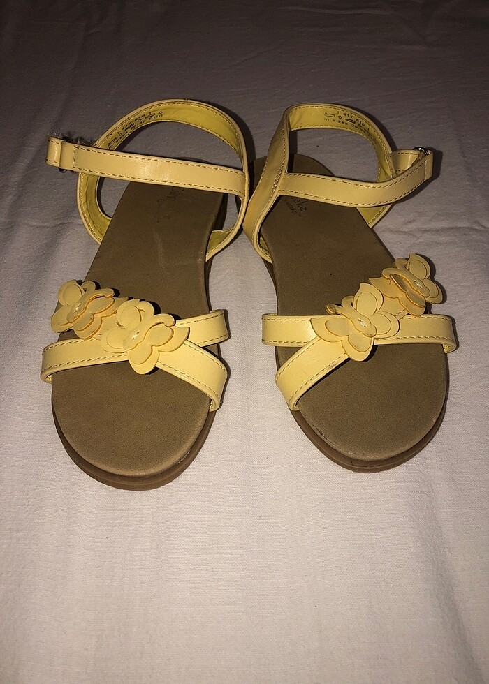 Cuaceke couture 30 numara sarı sandalet - Görsel 4