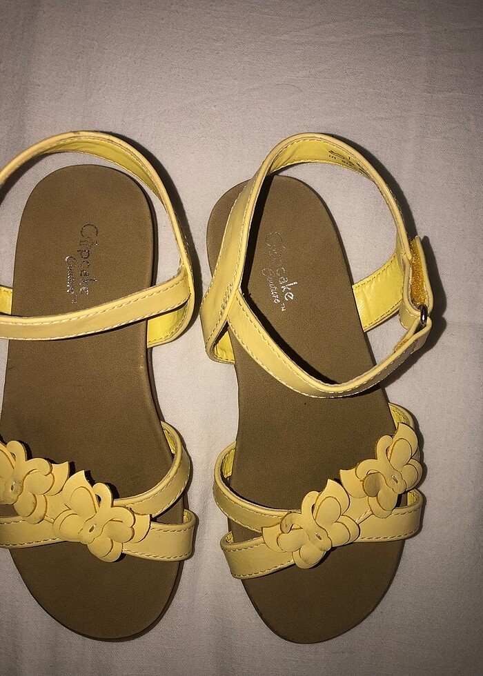 Cuaceke couture 30 numara sarı sandalet - Görsel 2