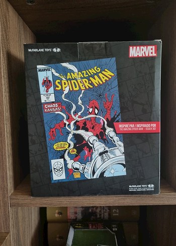  Beden Renk McFarlane Spider-Man figürü