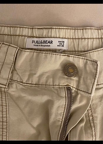 36 Beden Pull and bear kargo pantolon