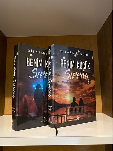Benim küçük sırrım İMZALI 1. Ve 2. Kitabı