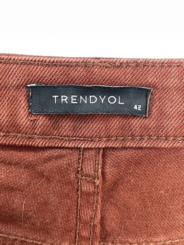 42 Beden kahverengi Renk Trendyol & Milla Jean / Kot %70 İndirimli.
