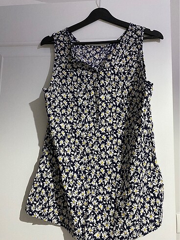 PAPATYA DESENLİ BLUZ - Görsel 2