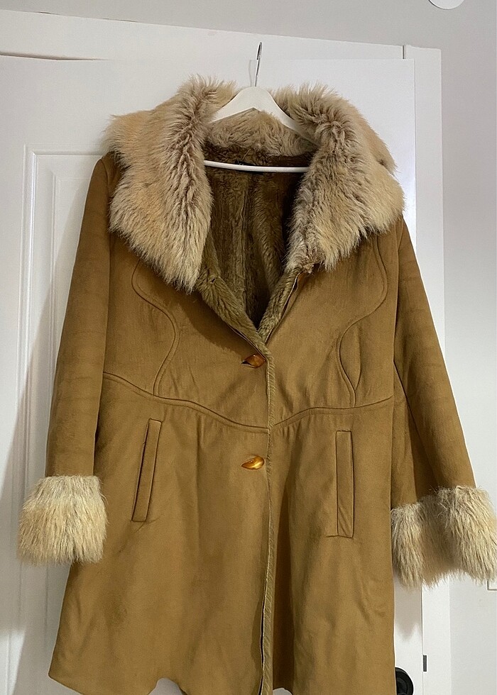 İÇİ KÜRK DIŞI SÜET KABAN - Görsel 2