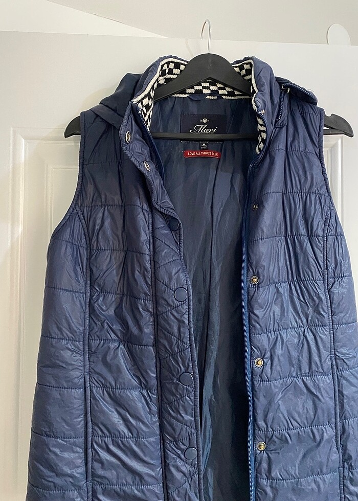 MAVİ ORJİNAL YELEK - Görsel 2