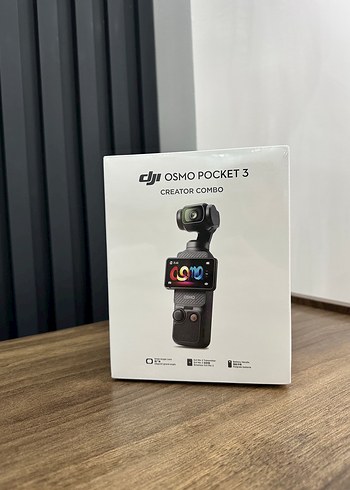 DJI Osmo Pocket 3 Creator Combo Aksiyon Kamerası