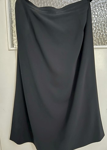 Siyah Uzun Kadın Etek - Görsel 4