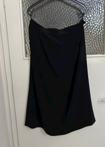 Siyah Uzun Kadın Etek - Görsel 3