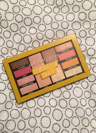 maybelline lemonade craze far paleti