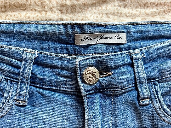 Mavi Jeans mavi mini kot şort
